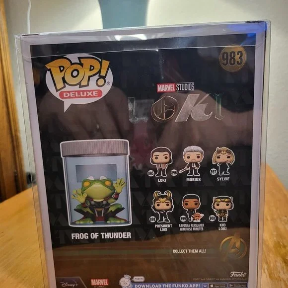 Marvel Loki Frog of Thunder Target Exclusive Funko Pop - Picture 3 of 12